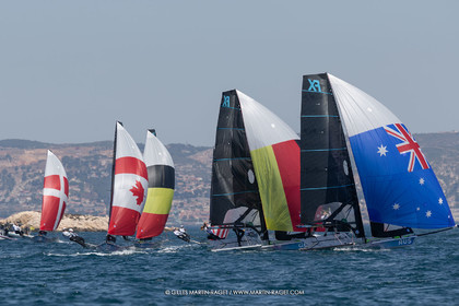 23 07 2024, Marseille (FRA), Paris 2024 Olympic Games, Sailing, Free trainings