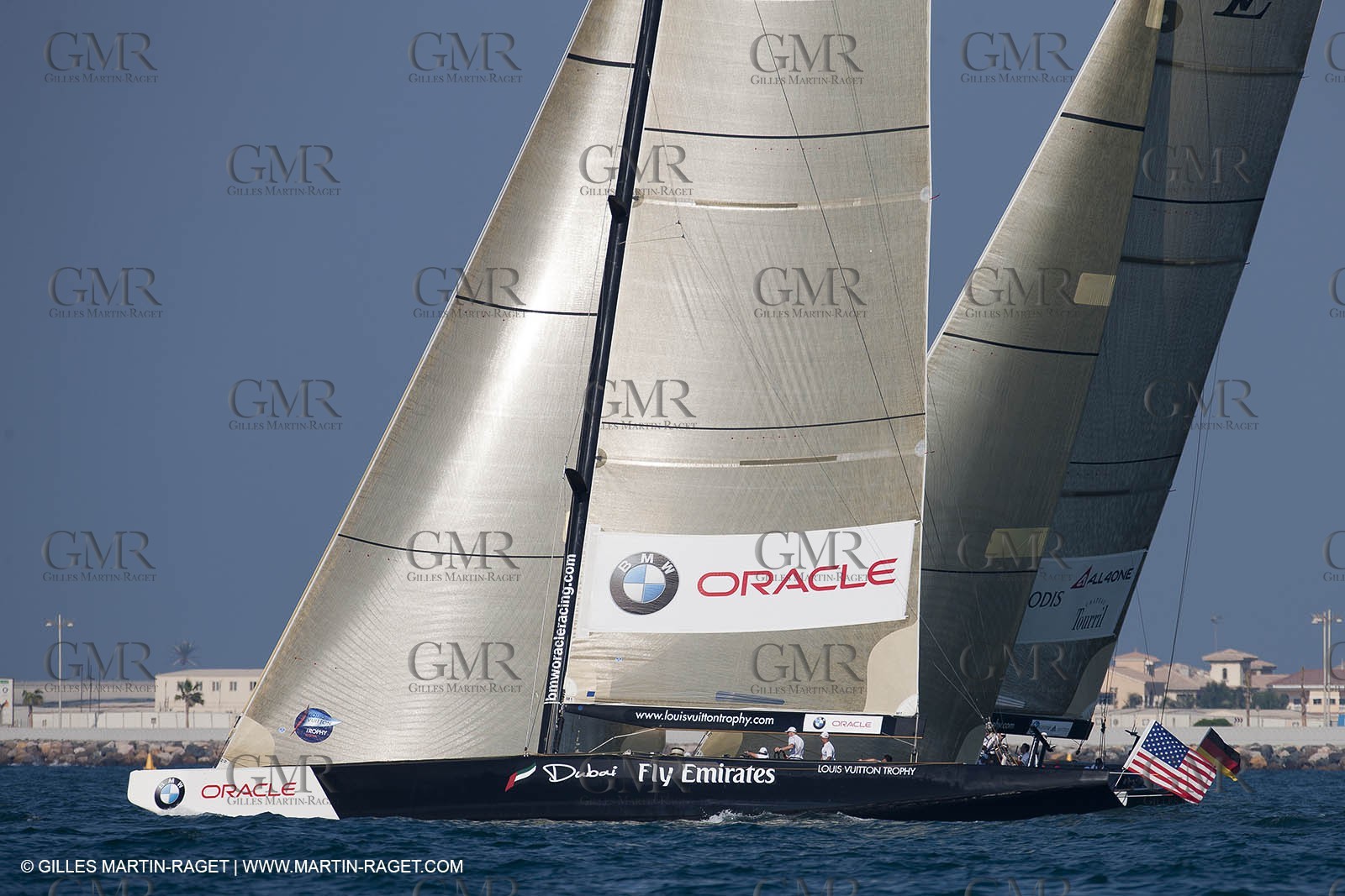 26 11 2010 - Dubai (UAE) - Dubai Louis Vuitton Trophy -1 2 final - BMW ORACLE Racing Vs All4One