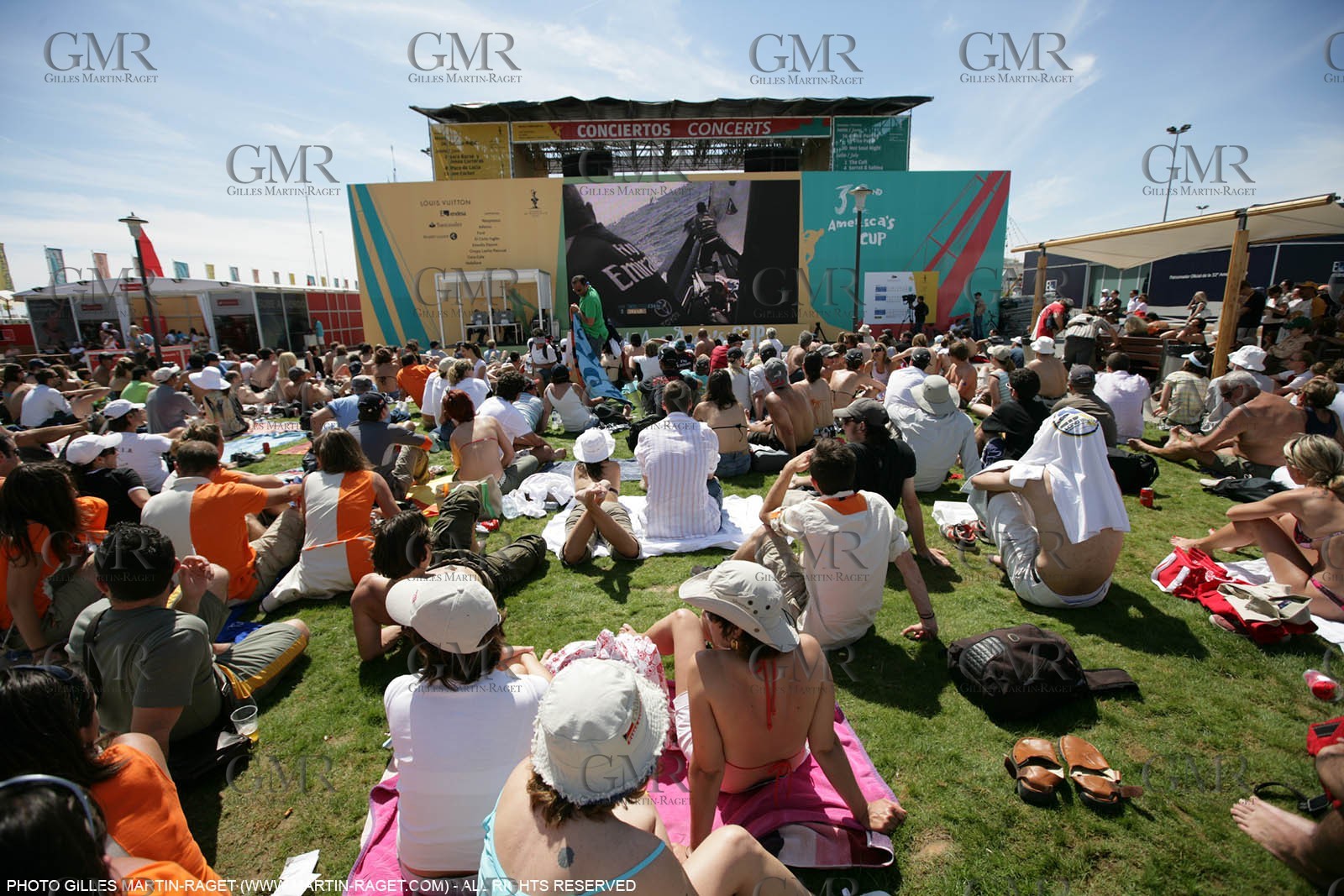 03 06 2007-Valencia (Spain)- 32nd America's Cup - Louis Vuitton Cup Final - Day3