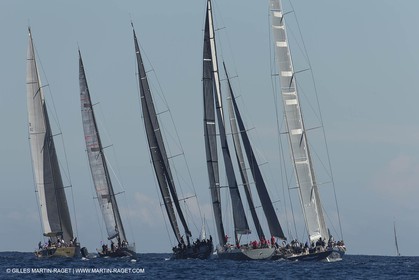 30 09 2013 - Saint-Tropez (FRA,83) -  Les Voiles de Saint-Tropez 2013 - Day 1 - Wally Yachts and J Class