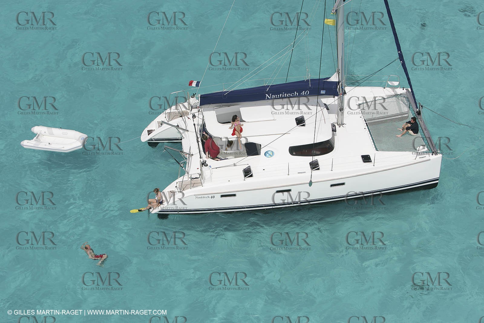 Cruising multihull mooring