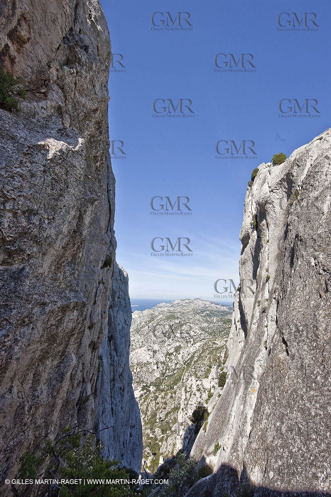 30 04 2009 - Marseille (FRA, 13) - Les Calanques - Couloir du Candelon