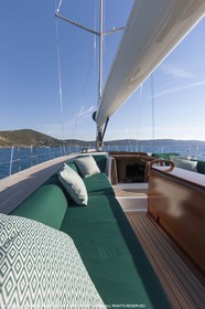 25 06 2015, Saint Tropez (FRA,83) , Sailing, Super yachts, Wally, Genie of The Lamp