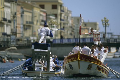 France, Languedoc -Roussilon, Joutes à Sète (34)