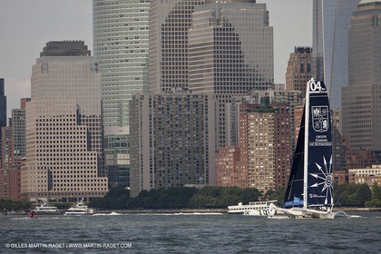 03 07 2012 - New York (USA, NY) - Krys Ocean Race prologuie - arrival in New York