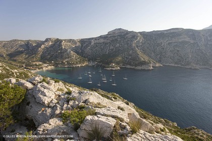 20 06 2008 - Marseille (FRA,13) - Croisière das les îles et les calanques - Sormiou