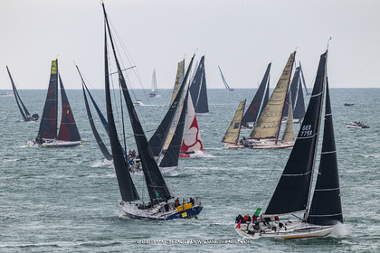 26 07 2025, Cowes (UK, IOW), Admiral's Cup 2025, Rolex Fastnet Race start,