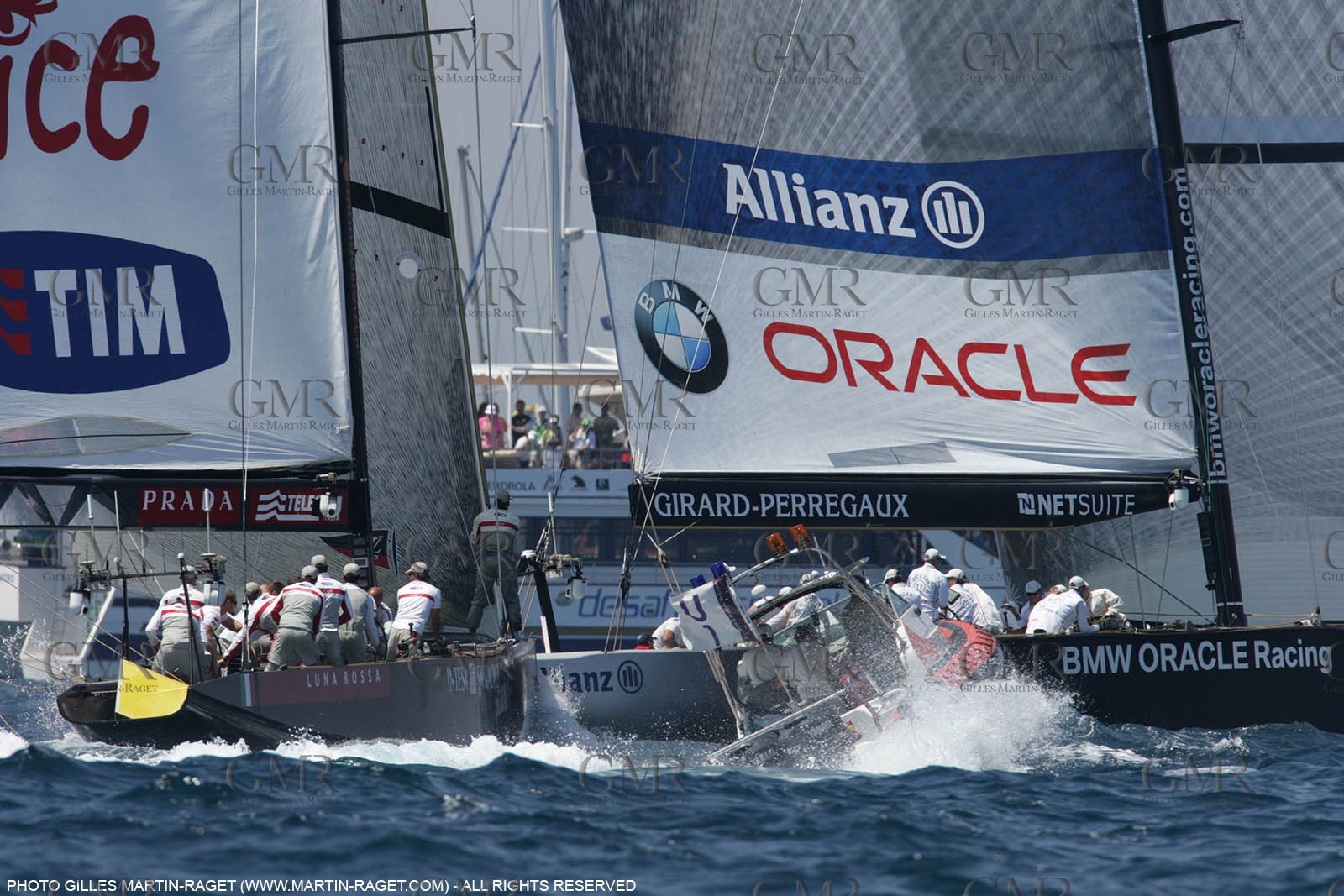 19 05 2007-Valencia (Spain)- 32nd America's Cup - Louis Vuitton Cup - Semi-final - Day 6 - BMW ORACLE racing