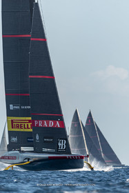 04 10 2024, Barcelona (ESP), 37th America's Cup, Louis Vuitton Cup Final, Race Day 7