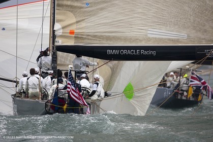 06 08 2010 - Cowes (UK, IOW) - The 1851 Cup -  BMW ORACLE Racing - Day 4