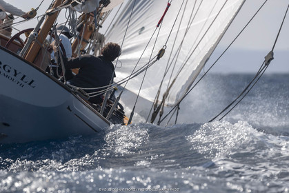 29 09 2018, Saint-Tropez (FRA,83), Voiles de Saint-Tropez 2019, Arrival Cannes-Saint-Tropez and trainings