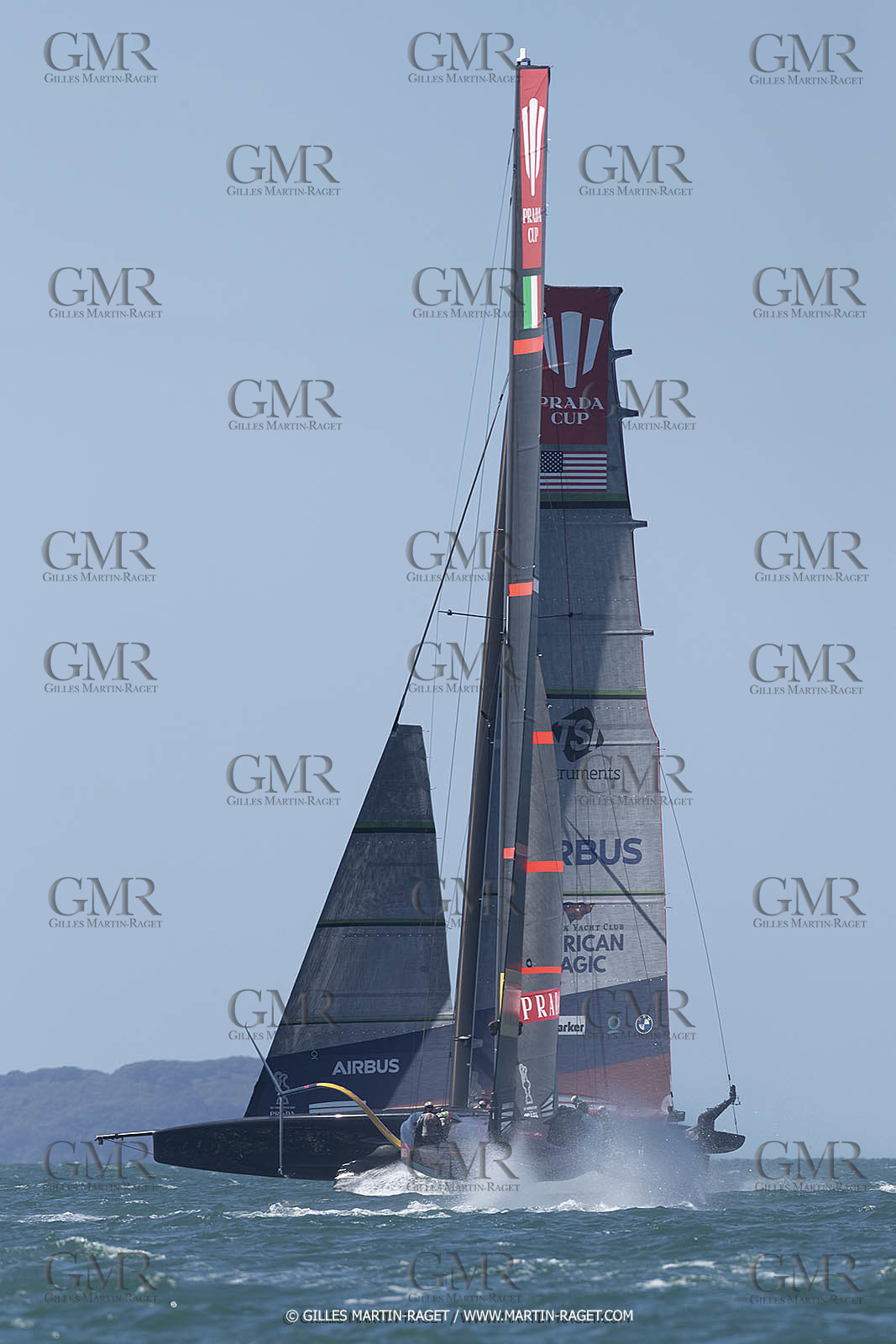 11 01 2021, Auckland (NZL), 36th America's Cup, Practice Racing