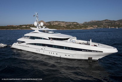 18 08 2011 - La Maddalena (ITA, Sardinia) - Motor yacht Inception