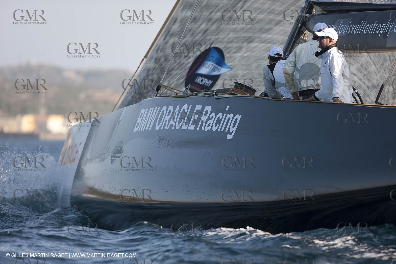 18 05 2010 - La Maddalena (ITA, Sardinia) Louis Vuitton Trophy - BMW ORACLE Racing - Training