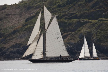 19 05 2010- Brest  - (FRA,56)  -  Les Pen Duick en rade de Brest