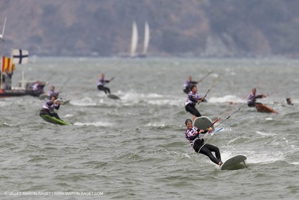 04 06 2013 - San Francisco (USA,CA) - 34th America's Cup - Kite surf festival