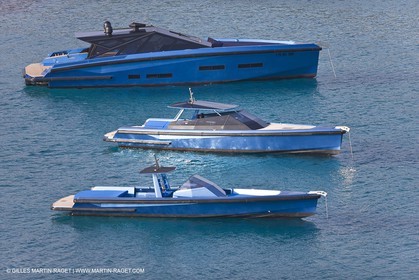 14 10 2008 - Cannes (FRA, 06) - Super yachts - motoryachts - Wally yachts - Wallypower 64 - Wallypower 48 - Wally tender