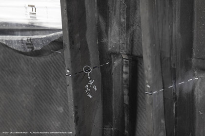 29 10 2018, La Grande Motte (FRA,30), Chantier Gunboat, construction du Gunboat 68