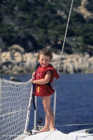 Sailing, cruising, children onboard