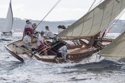 25 09 2022, Saint-Tropez (FRA, 83), Les Voiles de Saint-Tropez 2022, Arrivée des bateaux et de la Coupe d'Automne du Yacht Club de France