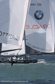 03 02 2009 - Auckland (NZL) -  Louis Vuitton Pacific Series -  Racing Day 4 - Round Robin 1