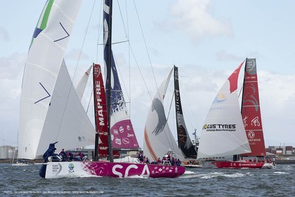 15 11 2014, Cape Town (ZAF), Volvo Ocean Race 2014-15, Team Alvimedica, In Port Race