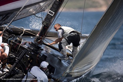 19 05 2010 - La Maddalena (ITA, Sardinia) Louis Vuitton Trophy - BMW ORACLE Racing - Training