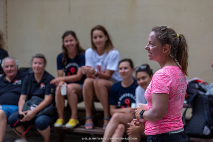 19 06 2021, Marseille, Fra, Régates des Dames organisée par l'Union Nautique Marseillaise - Rencontre avec la participante du Vendée Globe Alexia Barrier