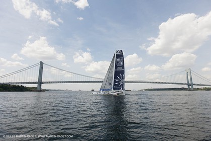 03 07 2012 - New York (USA, NY) -Krys Ocean Race prologuie - arrivée à New York