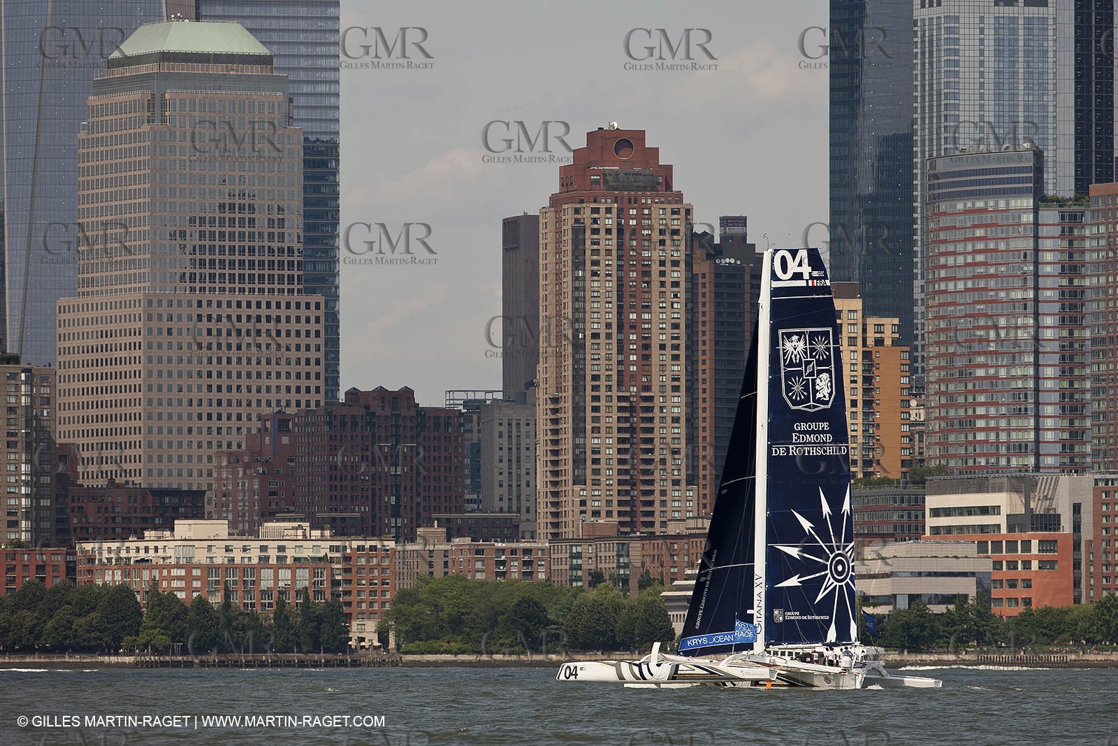 03 07 2012 - New York (USA, NY) - Krys Ocean Race prologuie - arrival in New York