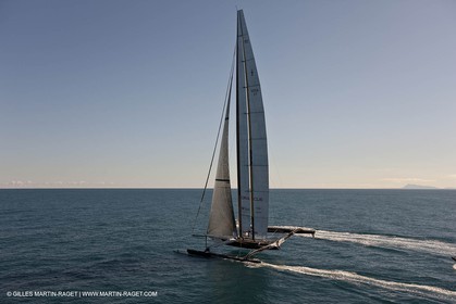 01 02 2010 - Valencia (ESP) - 33rd America's Cup - BMW ORACLE Racing -