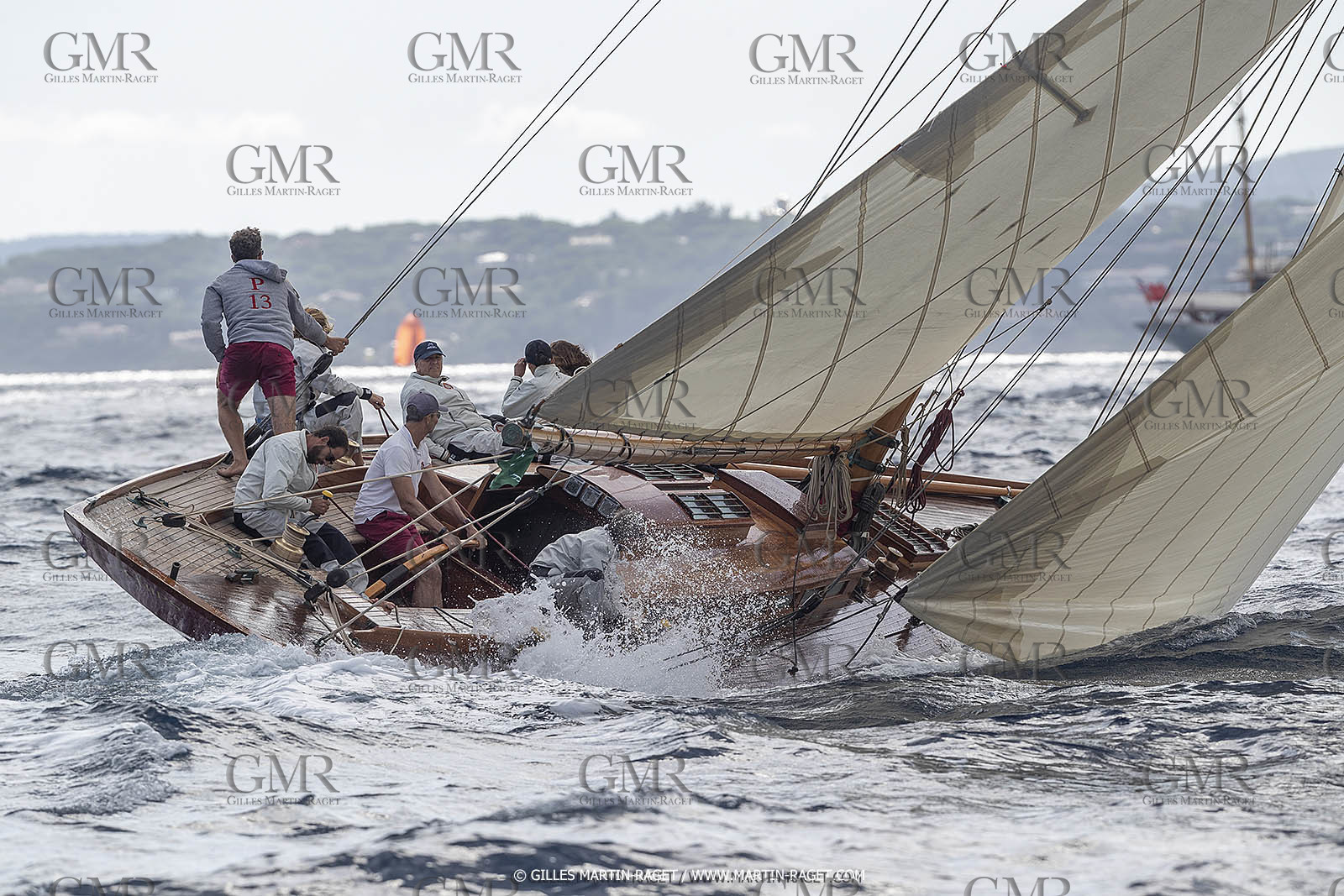 25 09 2022, Saint-Tropez (FRA, 83), Les Voiles de Saint-Tropez 2022, Arrivée des bateaux et de la Coupe d'Automne du Yacht Club de France