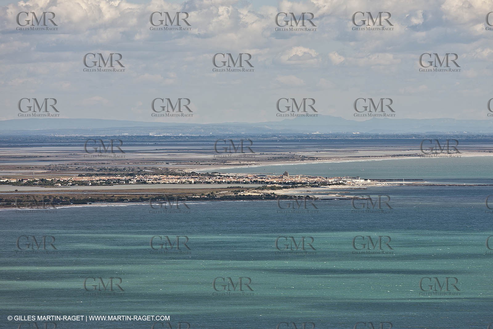 25 09 2010 - Aerial Camargphotos of the coastline from Marseille to La Grande Motte via the Camargue - Les Saintes Maries de la Mer