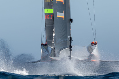 26 09 2024, Barcelona (ESP), 37th America's Cup, Louis Vuitton Cup Final, Race Day 1