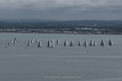 19 07 2025, Cowes (UK, IOW), Admiral's Cup 2025, Channel Race Start