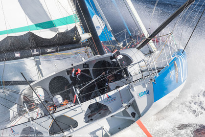 13 07 2017, Port Camargue (FRA,30), Transat Jacques Vabre 2017, Bastide Otio (Kito de Pavant, Yannick Bestaven), offshore trainings