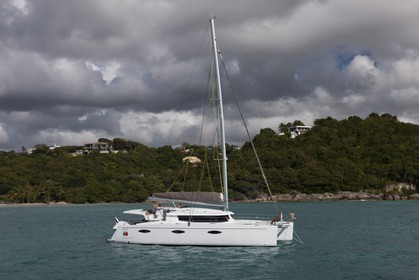 31 01 2012 - Marie-Galante (West Indies) - Fountaine-Pajot -  Sanya 57