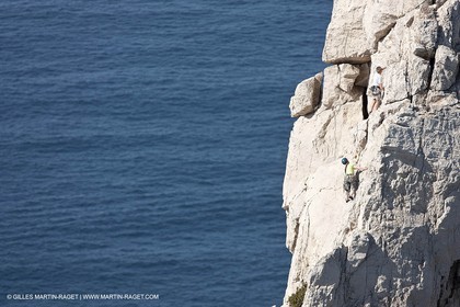 18 04 2009 - Marseille (FRA, 13) - Les Calanques - East side of rocher des Goudes