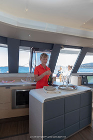 30 08 2018, Porto Vecchio (FRA, South Corsica) Chantier Fountaine-Pajot, Alegria 67