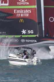 08 12 2020 - Auckland (NZL) - 36th America's Cup - Practice Sessions - Day 1