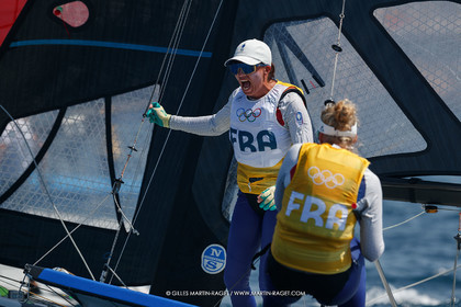 02 08 2024, Marseille (FRA), Paris 2024 Olympic Games, Sailing, Race Day 5,