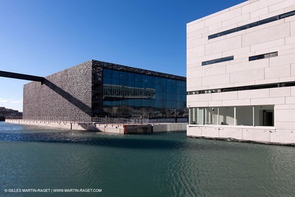 11 01 2013 - Marseille (FRA,13) - Marseille Provence 2013, Capitale européenne de la Culture, Ewplanade du J4, MUCEM et Villa Méditerrannée