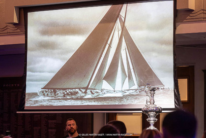 19 03 2021, Auckland (ZL), 36th America's Cup, America's Cup Hall of Fame, Peter J. Mongtgomery and Ed Baird induction at the Royal New Zealand Yacht Squadron