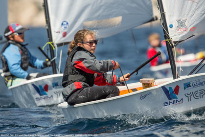 14 04 2016, Marseille (FRA,13), SNIM Dériveurs, Coupe Internationale de Printemps Optimist, Day 4