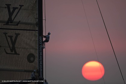 14 11 2010 - Dubai (UAE) - Dubai Louis Vuitton Trophy -  BMW ORACLE Racing - Race Day 1 - Vs All 4 one