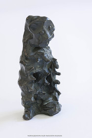 03 08 2020, Marseille (FRA,13), Oeuvre de Germaine Richier, Tarasque 1955, Bronze patiné foncé, Epreuve d'Exposition, Fondeur L. Thinot, Paris, 18 x 9 x 7 cm, Collection particulière