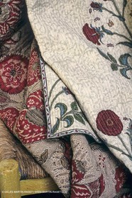 France, Provence, Traditions, Boutis et piqués, traditional cloths from Provence