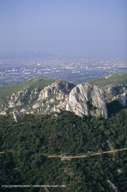 France, Provence, Pays d'Aubagne, collines de Marcel Pagnol