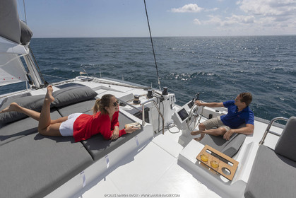 08 07 2019, Lagos (Portugal), Chantier Fountaine-Pajot, Fountaine-Pajot 45