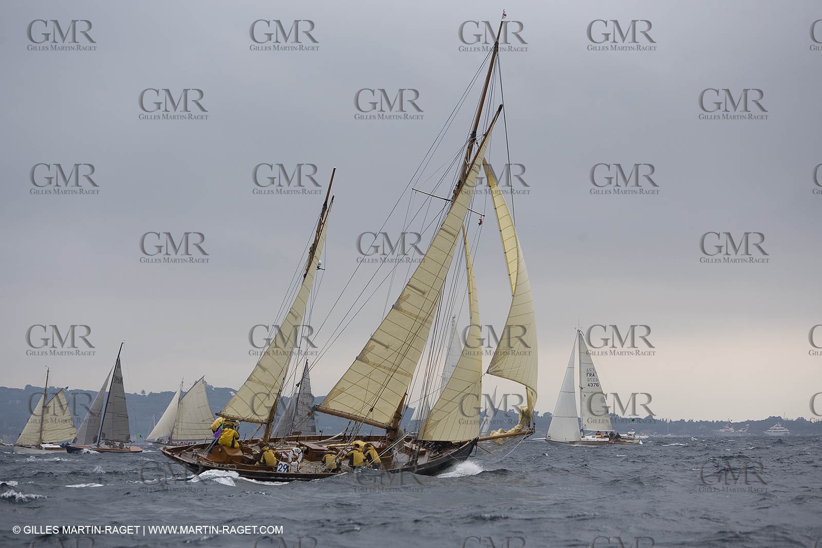Sailing, Classic yachts, Voiles de Saint-Tropez 2006